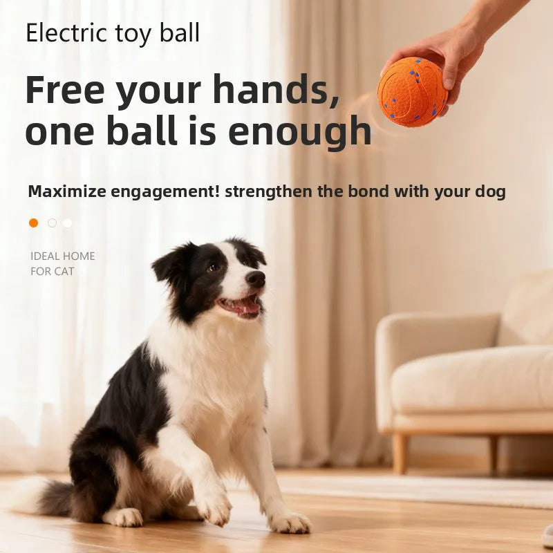 ETPU Dog Bite-Resistant Ball Round Electric Non-Toxic Molar Ball Training Pet Dog Toy Ball Food Grade Certification