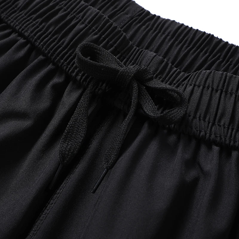 New Quick Dry Jogging Fitness Shorts Men Summer Sports Running Shorts Lightweight Bottoms Thin Breathable Beach Short Pants Male