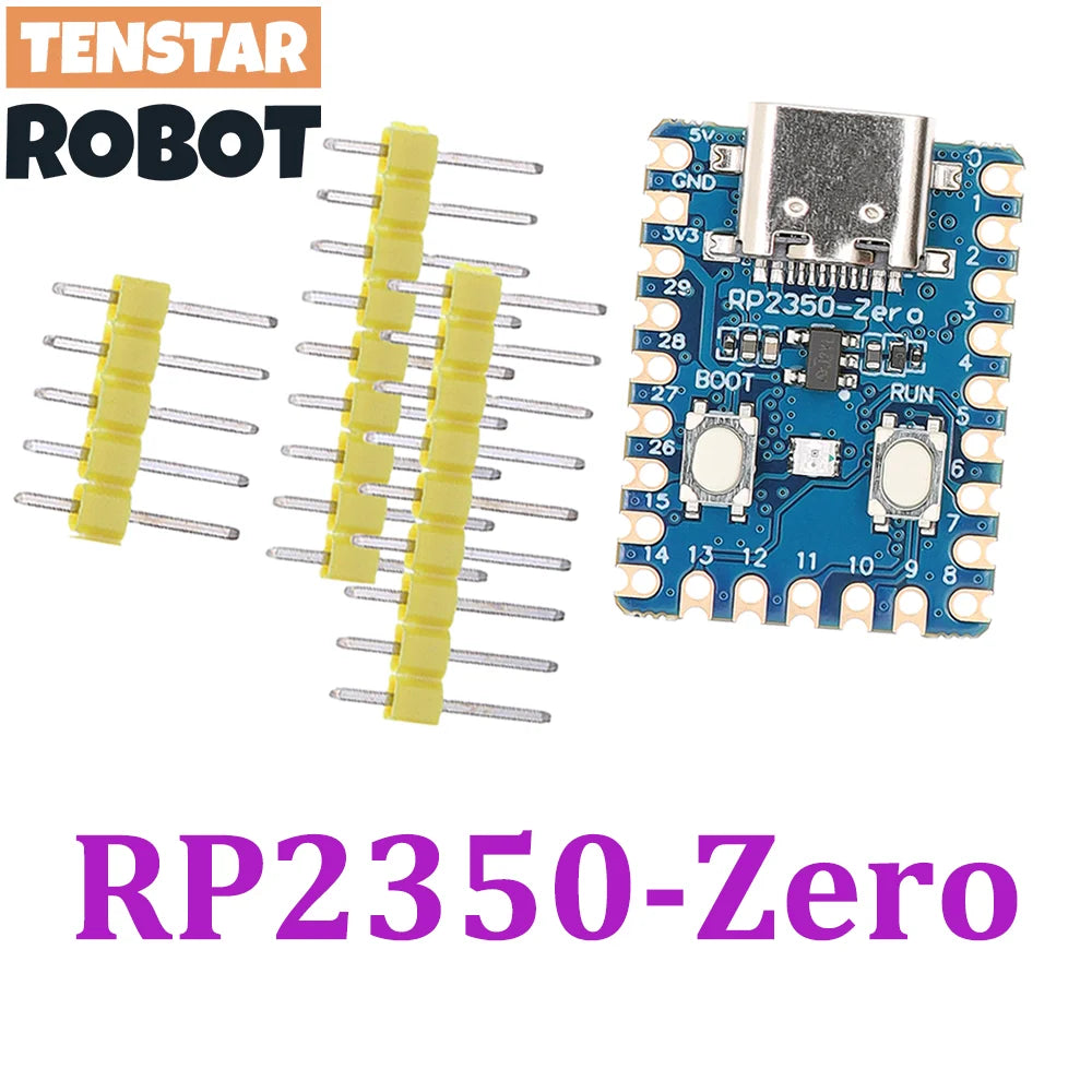 TENSTAR RP2040-Zero RP2040 pour Raspberry Pi Microcontrôleur PICO Carte de Développement Module Dual-Core 2MB Flash