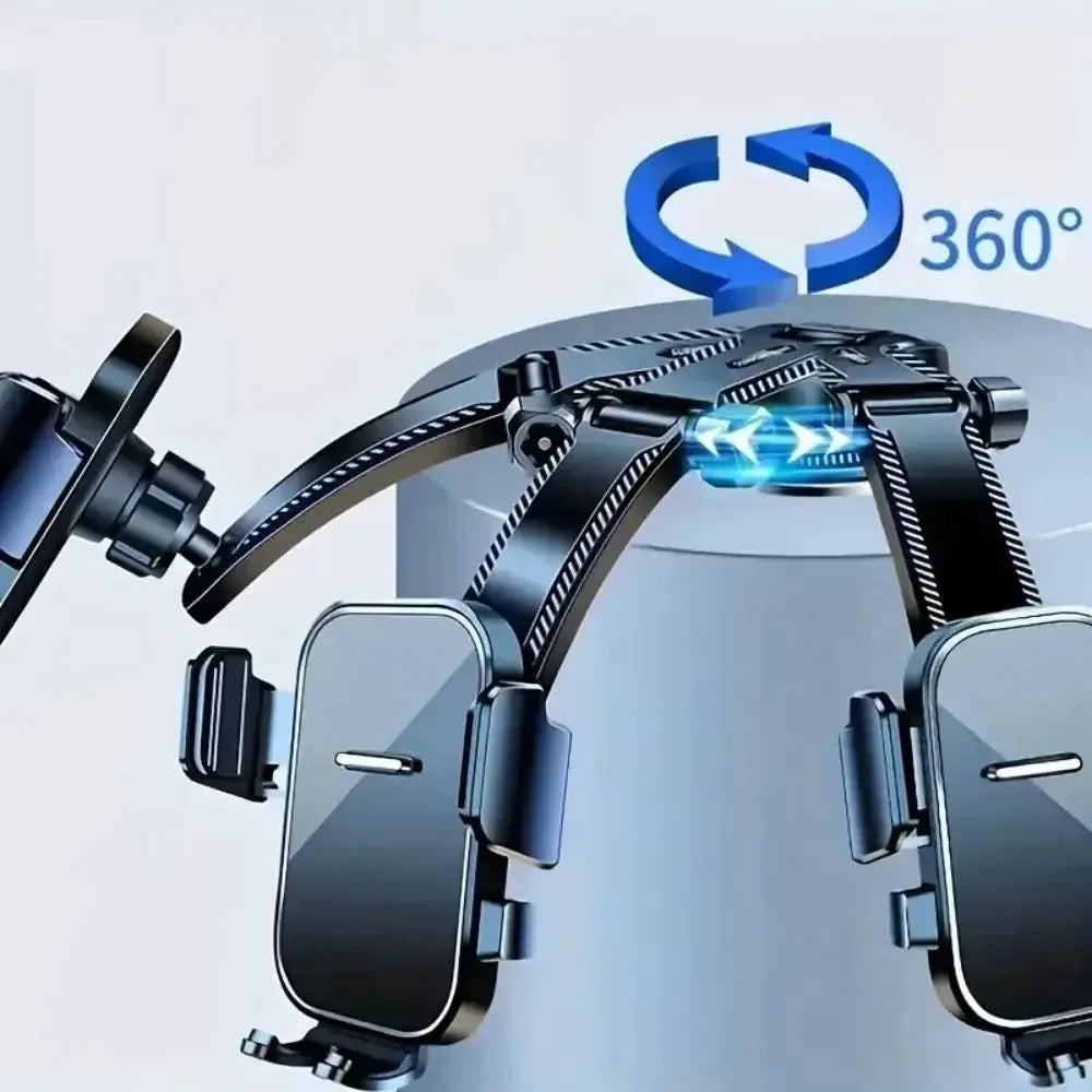 Suction Cup Car Phone Holder 360° Rotation Car Dashboard GPS Navigation Mount Stand For iPhone Samsung Xiaomi Smartphone Bracket