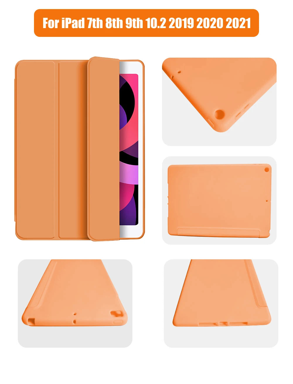 2026 For iPad Air 11 13 M4 M3 M2 A16 2025 Air 4/5/6th iPad Pro11 13 12.9 iPad 10th Gen 7/8/9th 10.9 10.5 10.2 9.7 Magnetic Case