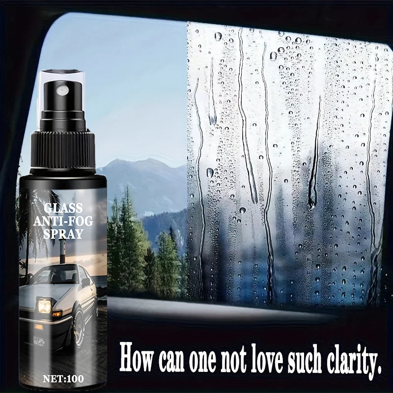 Waterproof Spray, Rain-Repellent Coating, Hydrophobic Rain Repellent for Car Glass, Car Windshield Mirror Protector, Car Polishing Kit
