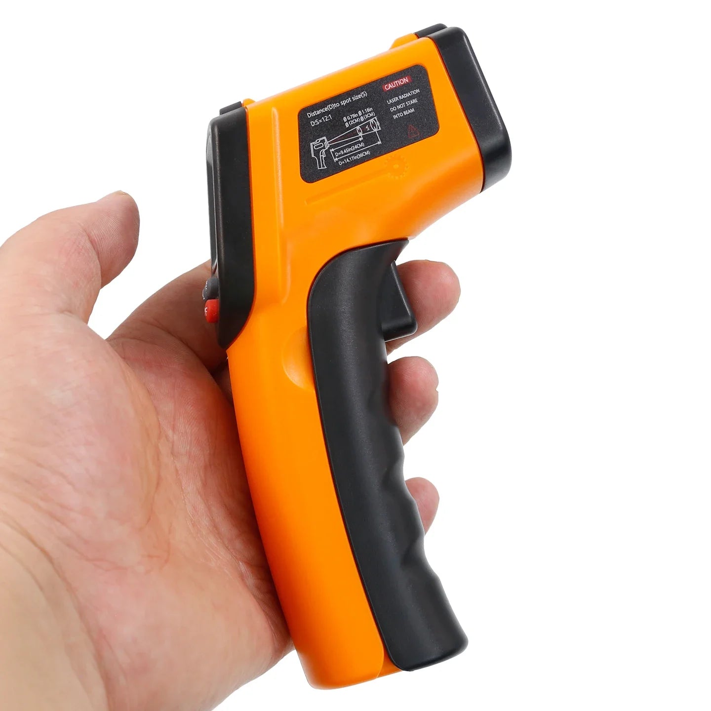 2026New Infrared Thermometer Handheld Temperature Gun Non-Contact Laser Heat Tester -50-400°C for Industrial Home Automobile Use