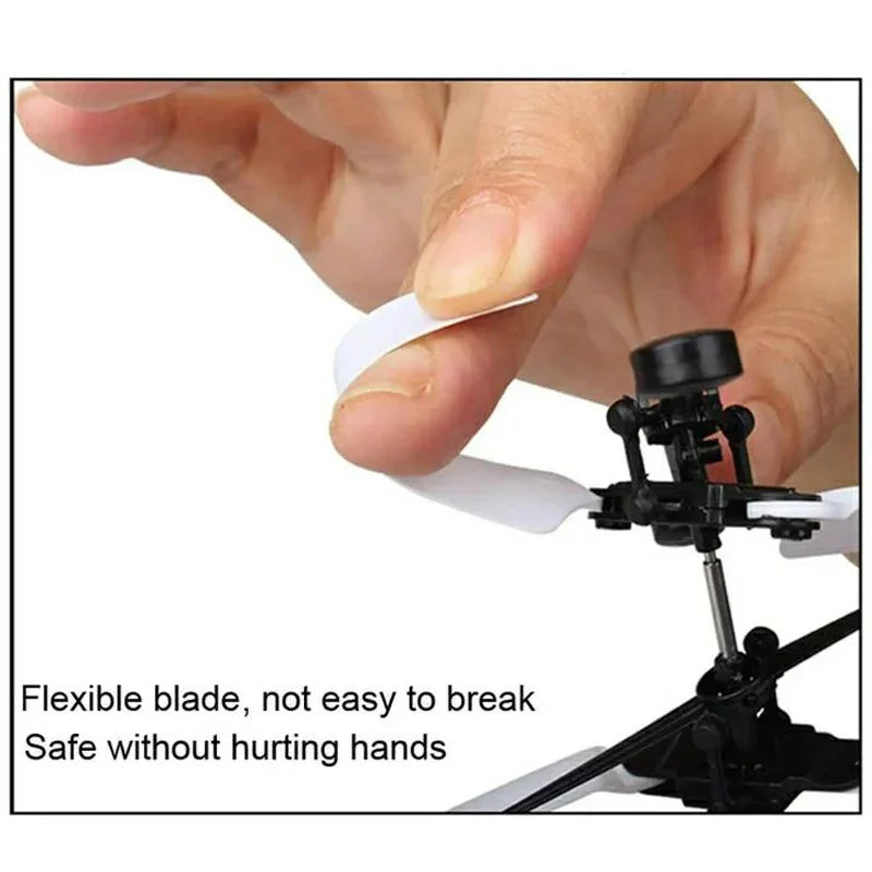 Rechargeable Mini Remote Control Helicopter Wireless Remote Control Infrared Induction Aircraft Children's Toy Aircraft Model