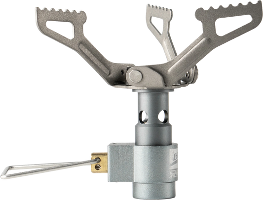 BRS-3000T Titanium Mini Camping Gas Burners 25g One-Piece Pocket Stove Outdooor Hiking Folding Cooking Furnace Portable ﻿
