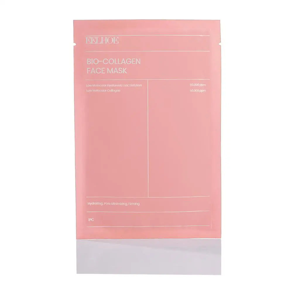 5/10 masques faciaux au bio-collagène, réduisent les pores, hydratent en profondeur, masque de nuit hydratant et rafraîchissant pour les soins de la peau du visage