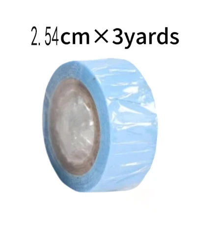 3YARDS Hair SystemsTape For Lace Front Blue Double Sided Wig Tape For Hair Extensions Adhesive Tape Wig Styling Tools