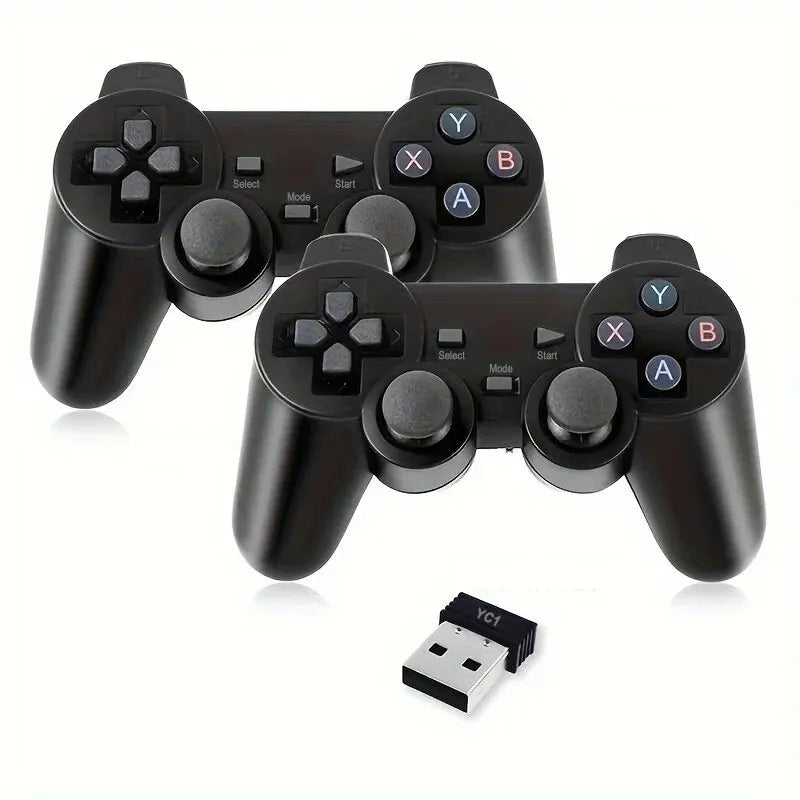 1/2 Stück 2,4 GHz kabelloser Gamecontroller – USB-Joystick für PC, Android TV und PC BOX, GAME BOX Steuerung