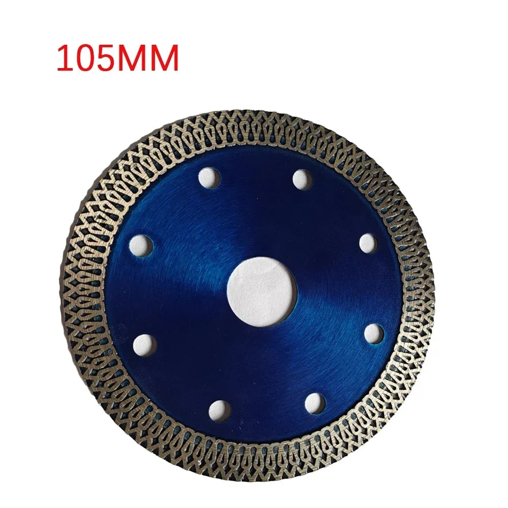 105MM/115MM/125MM Turbo Diamond Saw Blade Granite Marble Cutting Disc Porcelain Tile Ceramic 3 Size Angle Grinder