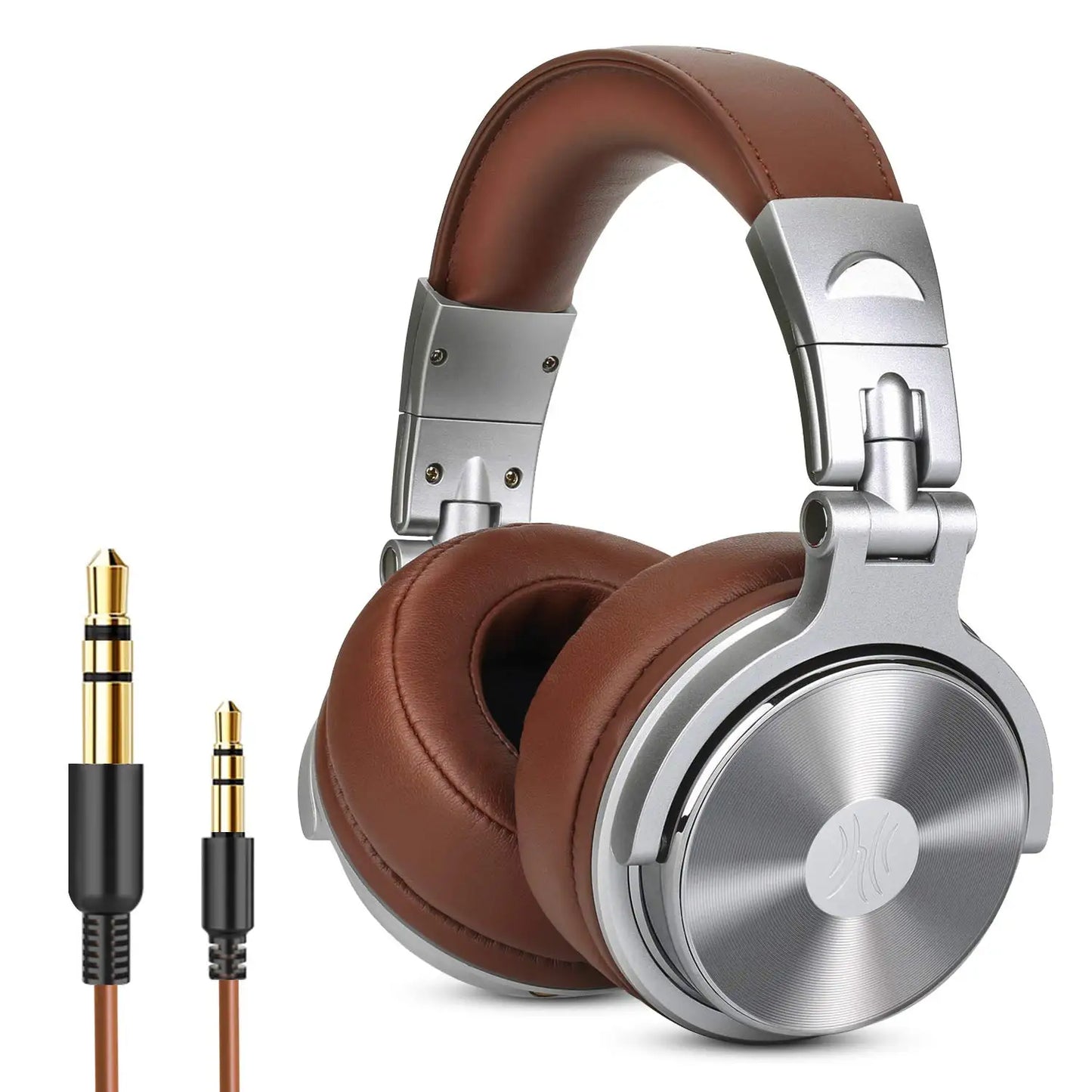 Oneodio Pro 30 Casque audio professionnel de studio DJ avec microphone, écouteurs filaires supra-auriculaires, moniteurs HiFi, casque de jeu pliable