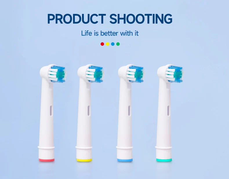 20Pcs/Lot Electric Toothbrush Head For Oral B Sensitive Replacement Brush Heads D25 D30 D32 D18 4739 3709 4728 D4510 D12013