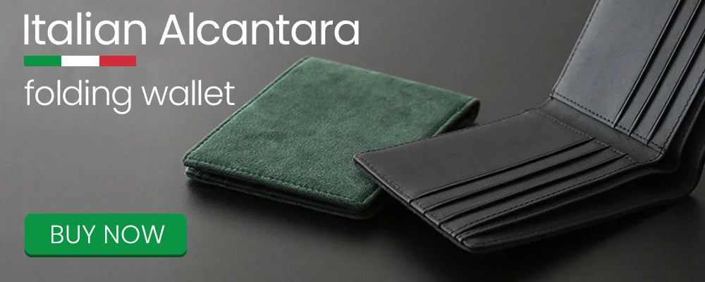 YMW ALCANTARA Passport Bag Wallet Women & Man Card Holder Bag Luxury Supercar Interior Artificial Leather Package