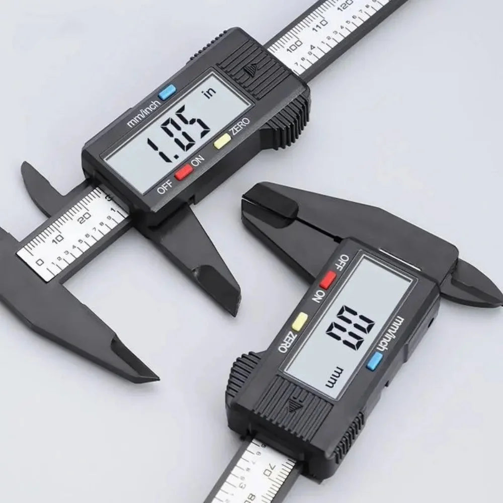 Measuring Tools Electronic Digital Caliper LCD Display Measurement Tools Carbon Fiber Dial Vernier Caliper Professional Rulers
