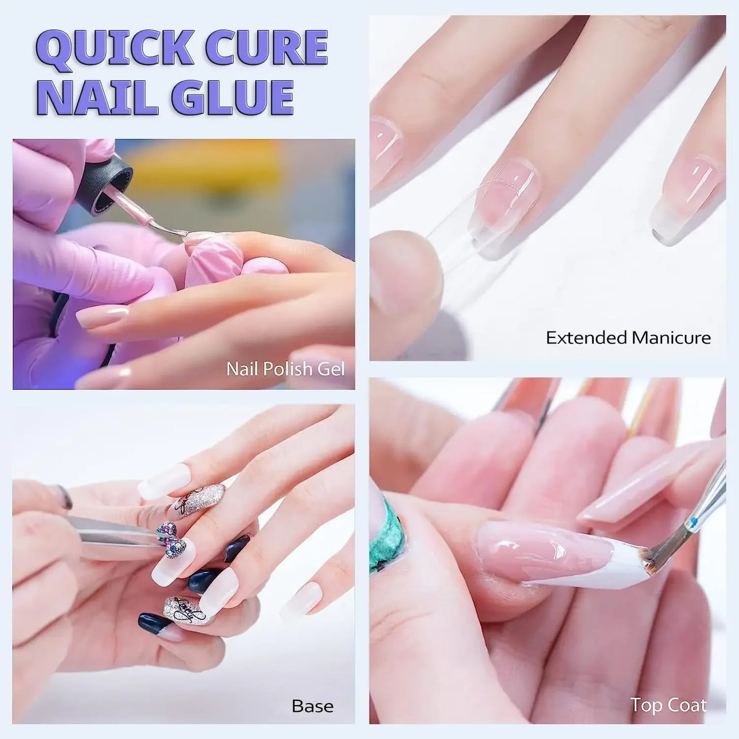 YIKOOLIN Handheld Nail Lamp UV LED Nail Light for Curing All Gel Polish USB Rechargeable Quick Dry Manicure Machine Nail Art