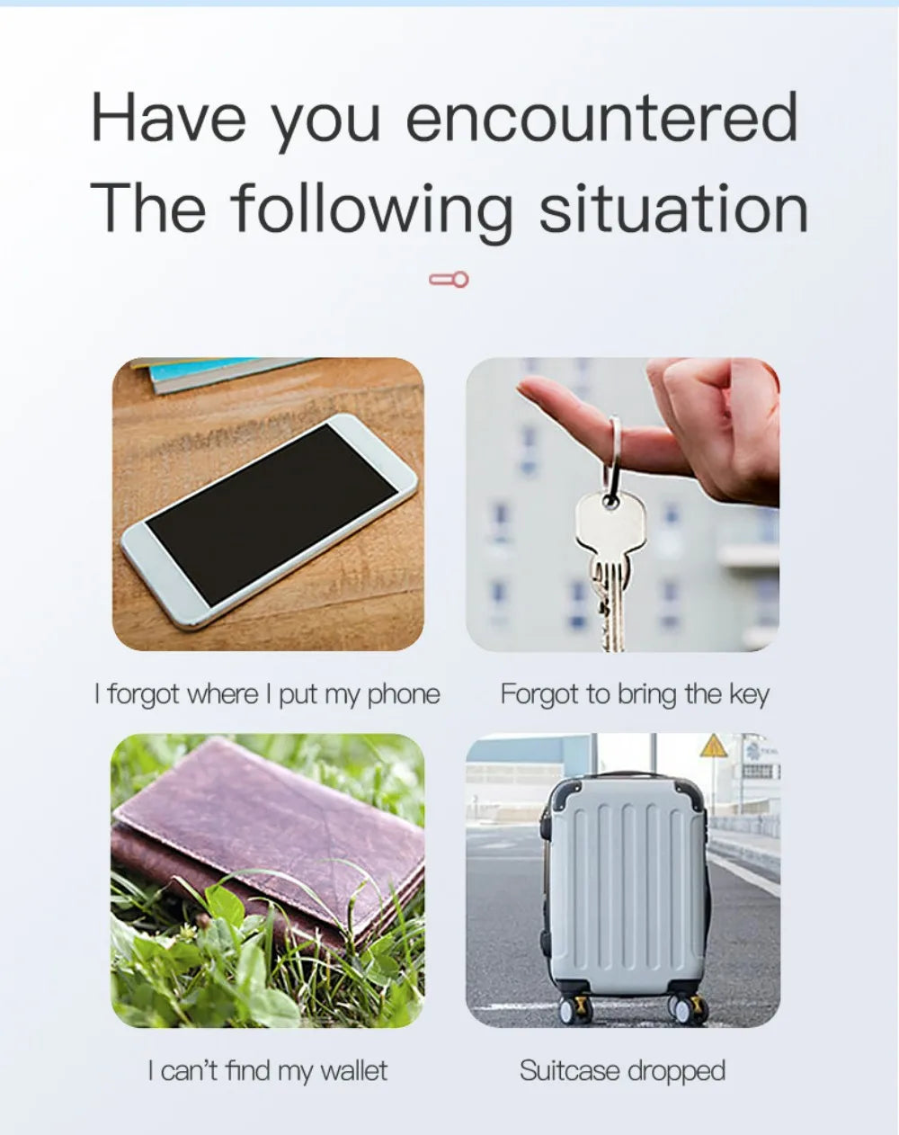 2025 New Mini GPS Tracker Anti-Lost Device Bluetooth5.0 Pet Kids Wallet Tracking IOS Android Smart Finder Locator Accessories