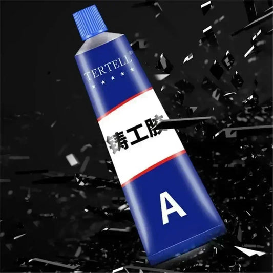 ZEXEF High Temperature Glue for Metal Welding Strength Repair Resistant Magic AB a Plastic Wood B Adhesive Purpose Bi Component