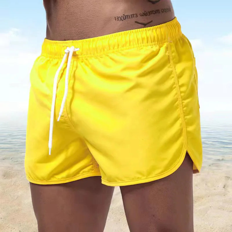 Swim Trunks Swim Shorts for Men Quick Dry Board Shorts Bathing Suit Breathable Drawstring With Pockets for Surfing Beach Summer