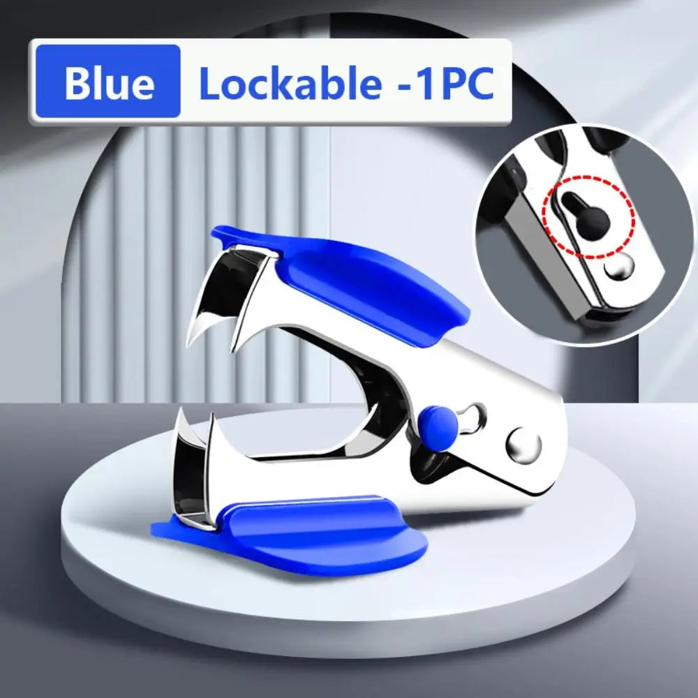 Portable Staple Remover Binding Supplies With Safe Lock Stapler Removal Machine Labor Saving Nail Out Extractor Puller Gift