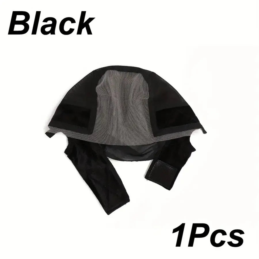 Female Headband Wig Cap Hd Lace Wig Cap For Wig Making U Part Wig Caps With Adjustable Velvet Wig Grip To Wear Wig Nude Hair Net