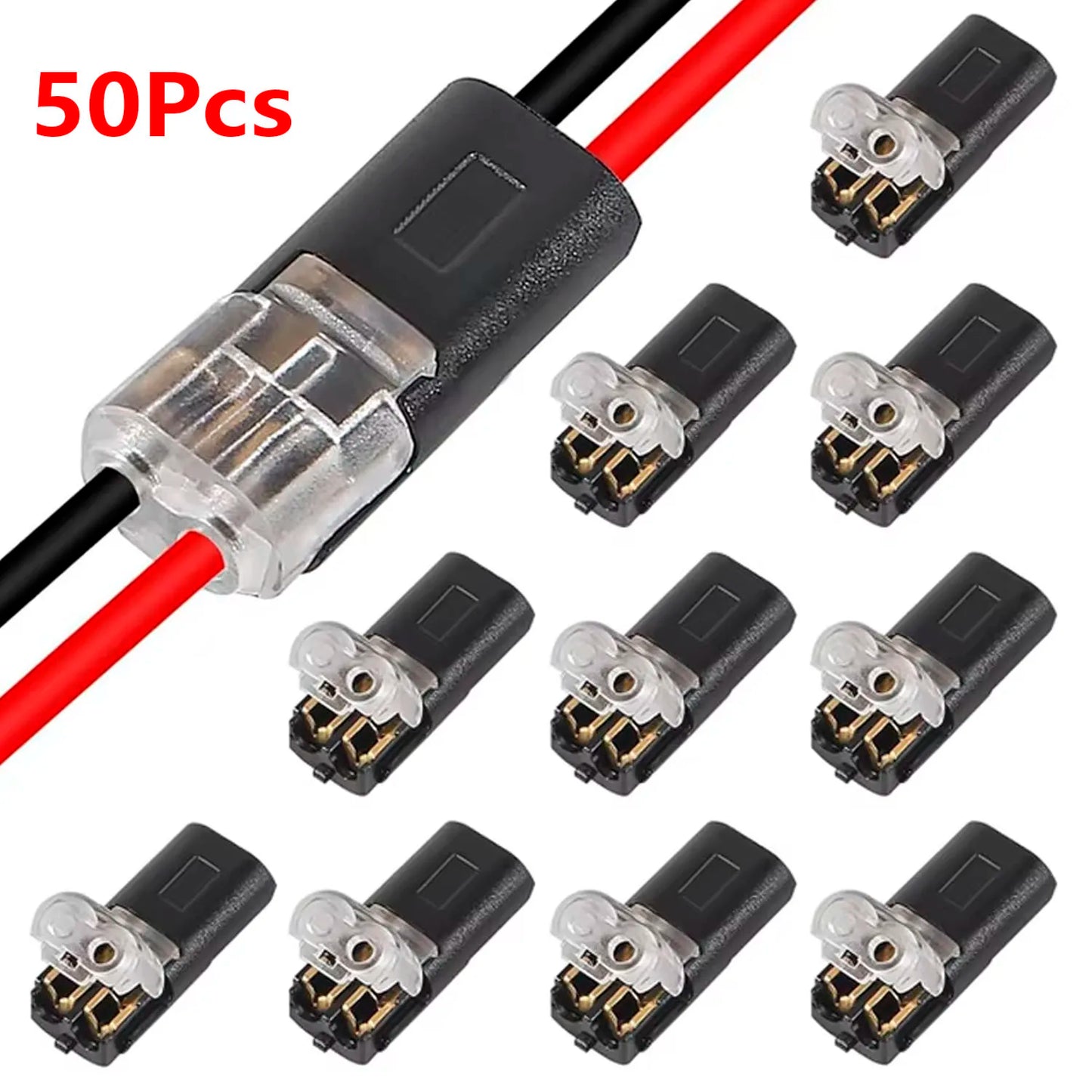 2 Pin Way Plug Car Wire Cable Auto Electrical Connector Strip Terminal Connection Tools New Waterproof Electrical Connector