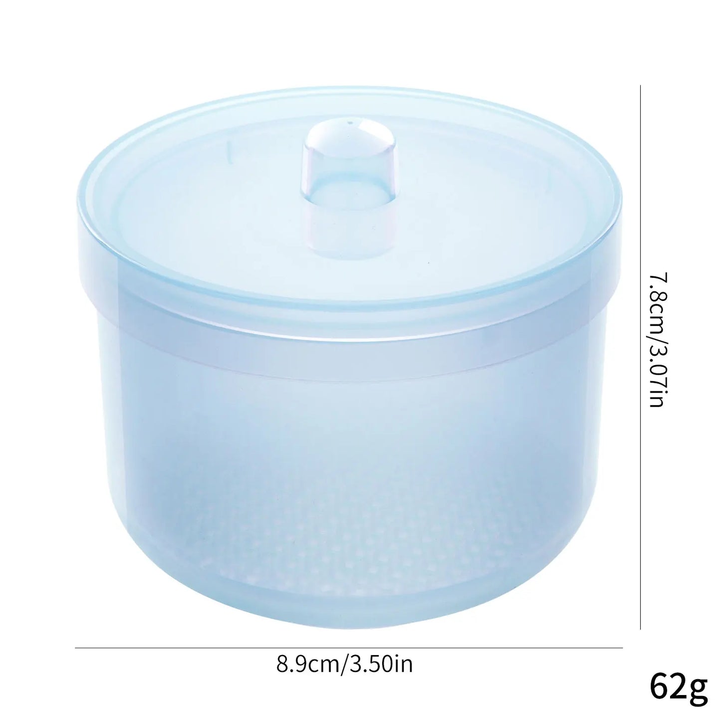 Nail Drill Bits Disinfection Box Double Layer Filtration Cleaning Box Manicure Storage Case Nail Brush Cleaning Container