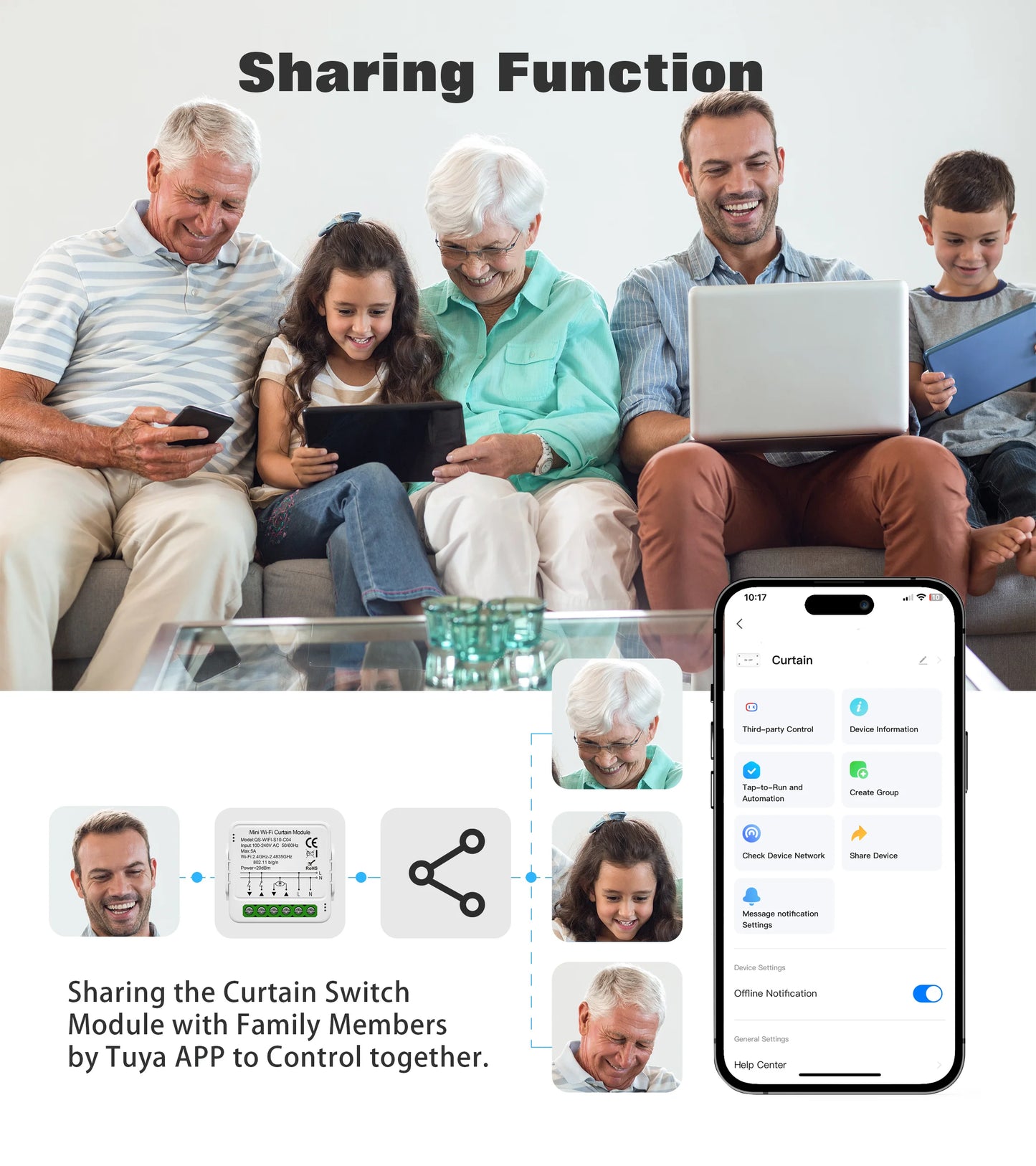 Module d'interrupteur intelligent Tuya WiFi Zigbee pour rideaux roulants, volets, moteur, contrôle par application, fonctionne avec Alexa Google Home Smart Life