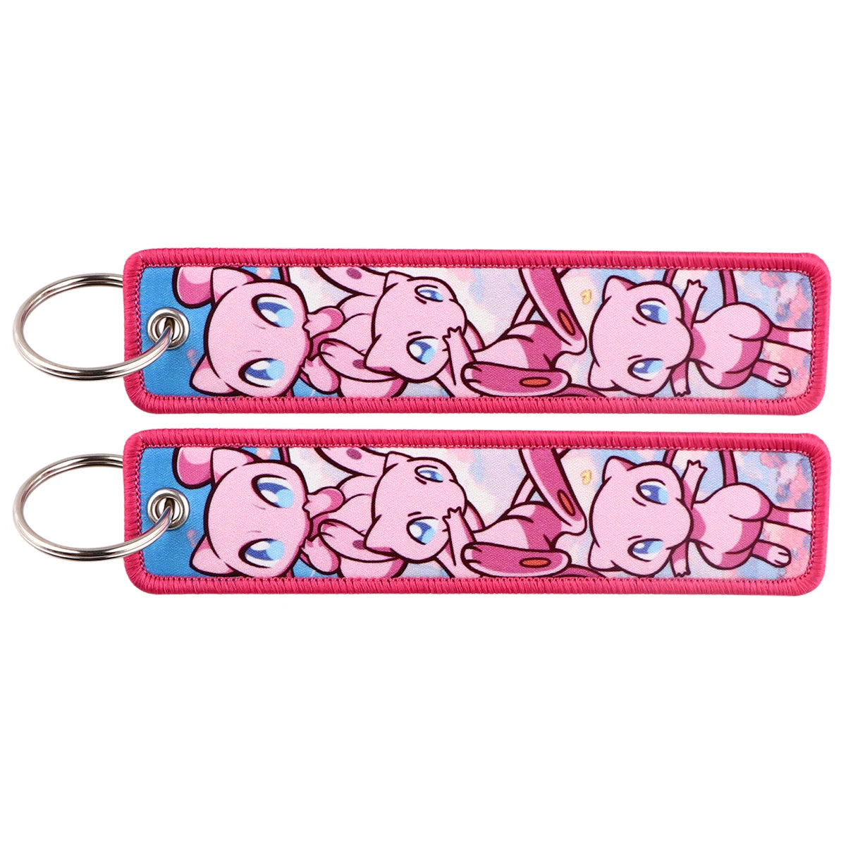Anime Gengar Cute Key Tag Keychains Women Cool Mewtwo Keychain for Car Motorcycles Keys Keyring Men Holder Jewelry Gifts 1PCS