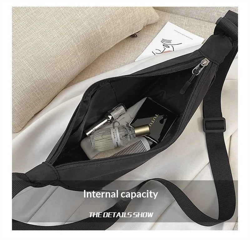 Homefish Convenient casual nylon women's crossbody bag shoulder bag capacity handbag women's travel shopping bag women's wallet