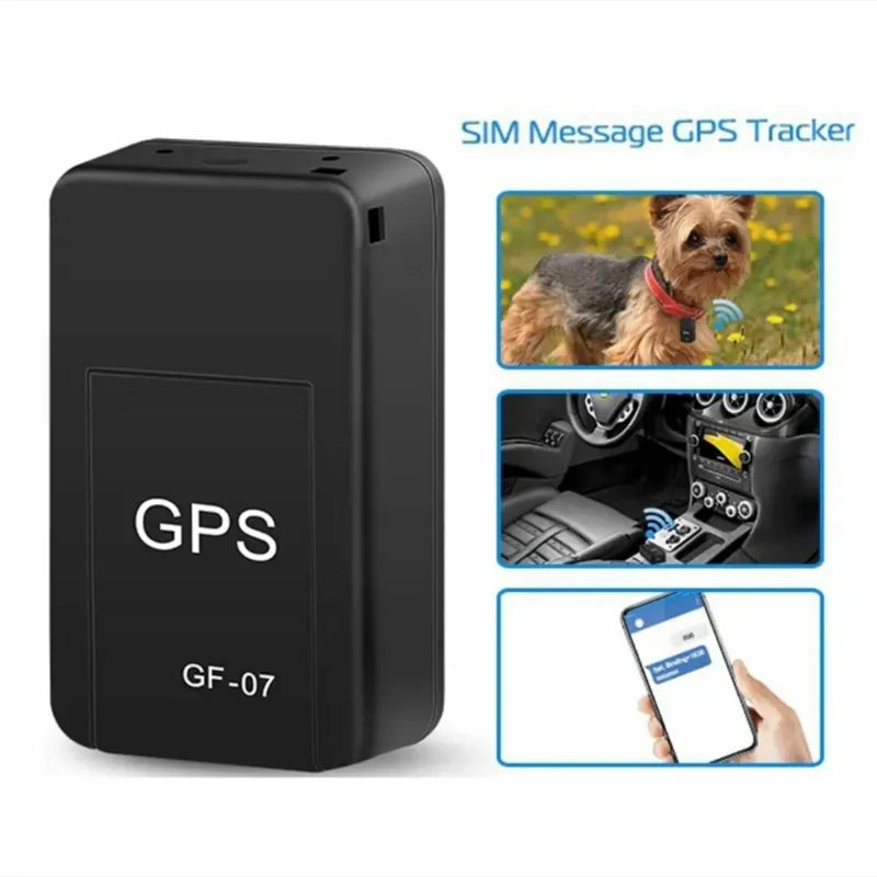 Mini Magnetic Gf-07 Gps Cartracker Real Time Tracking Anti Theft Anti Locator Auto Strong Magnetic Mount Sim Message Positioner