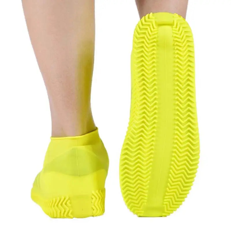 【Hot sales】Waterproof silicone shoe cover protector reusable anti-slip wear-resistant rain shoe cover for outdoor rainy days