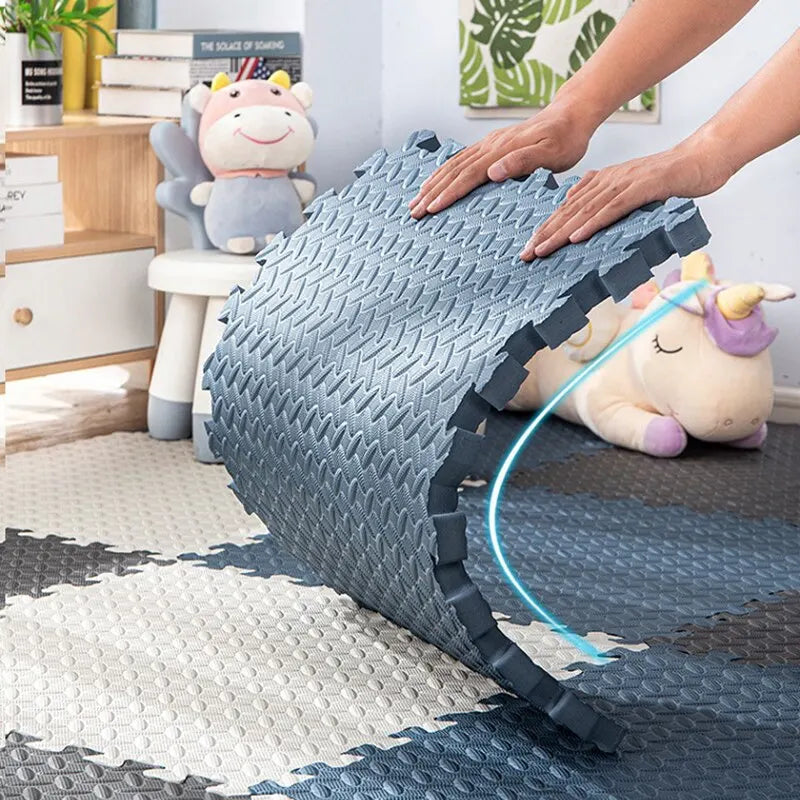 8-16 STÜCK Baby Spielmatten EVA Schaum Puzzlematte Kinderzimmer Aktivitätsmatte für Babys ineinandergreifender Teppich 30*30CM