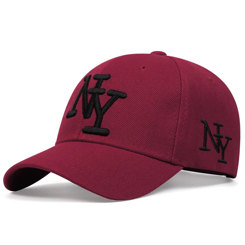 1piece Unisex Letter Embroidery Baseball Cap Outdoor Adjustable Sunscreen Leisure Hat Spring Autumn Travel Tourism Vacation