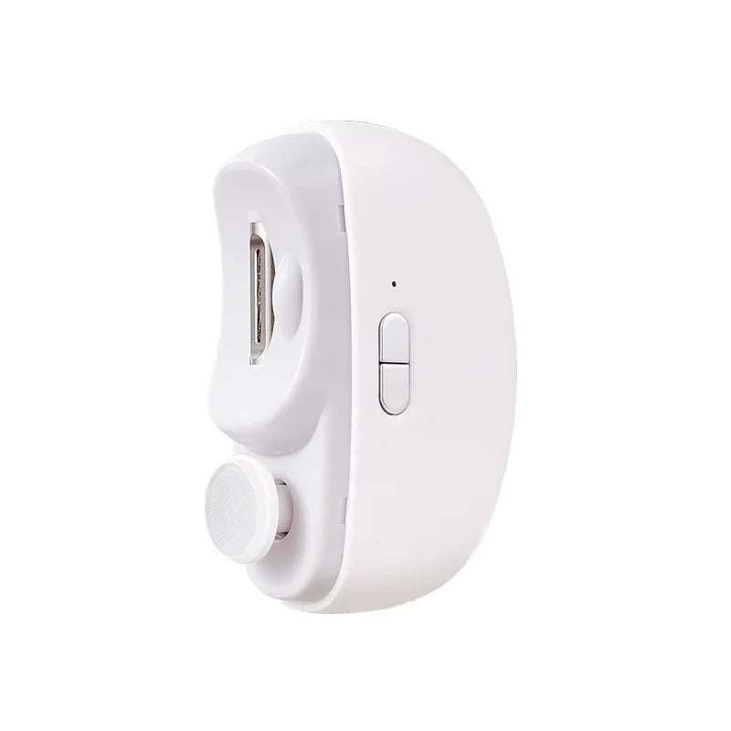 2-en-1 Coupe-ongles électrique, manucure anti-éclaboussures, tondeuse à ongles pour bébé, ciseaux pour les doigts et les orteils, outils de coupe pour ongles épais
