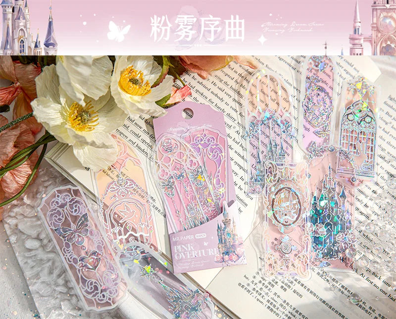 Mr.paper 10 pièces/sac Marque-pages kawaii Streamer Papeterie étudiant marque-pages pour livres marque-pages cadeau amusant accessoires de livre