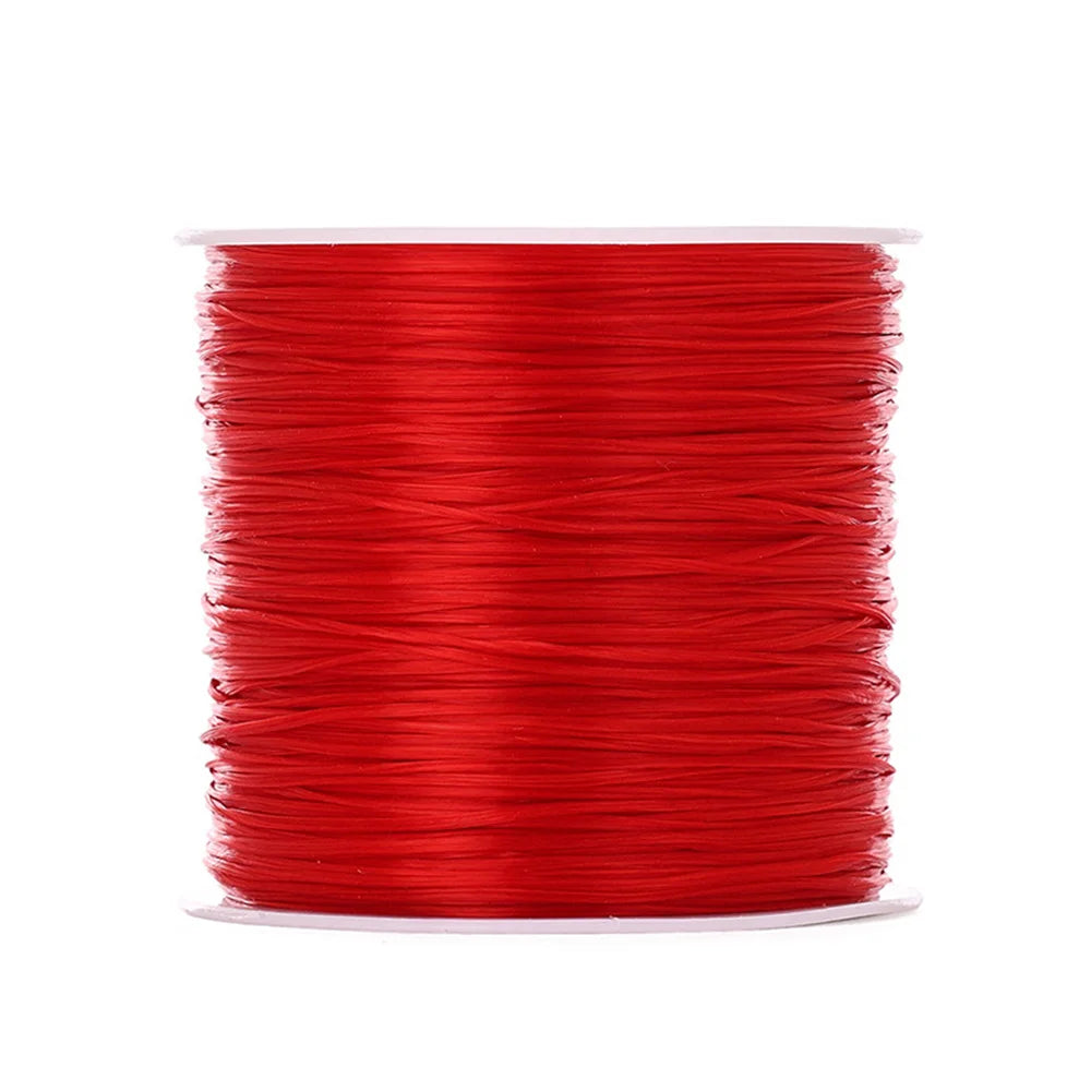 50Yds 0.8mm Crafts Nylon Cord For Jewelry Making Braided Nylon Satin String for Bracelets Necklace Jewelry Accessories