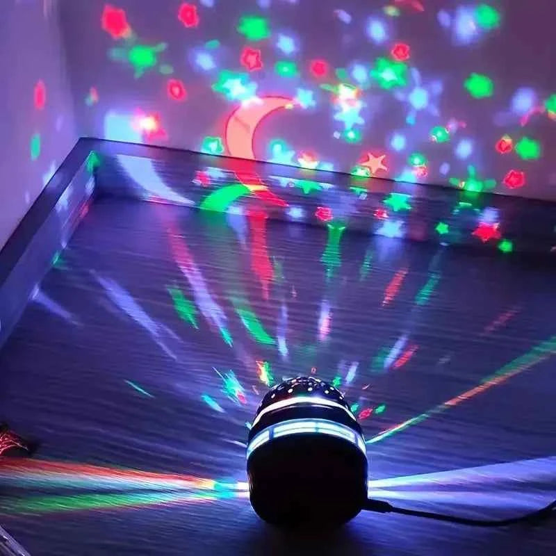 LED Star Galaxy Projector NightLights Starry Sky Projector Christmas Lighting 5V USB Room Bedroom Home Decoration