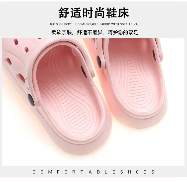 Mens Summer Beach Sandals Unisex Casual Garden Clogs Outdoor Wide Toe Cross Sandals for Ladies Non Slip House Shower Slippers