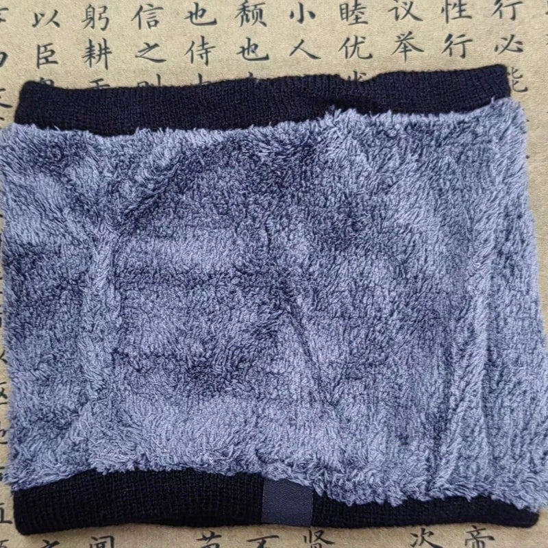 Knitted Neck Warmer Sports Scarf Fashion Soft Women Men Face Cover Winter Skating Running Hiking Scarves Thick Cold-proof Collar