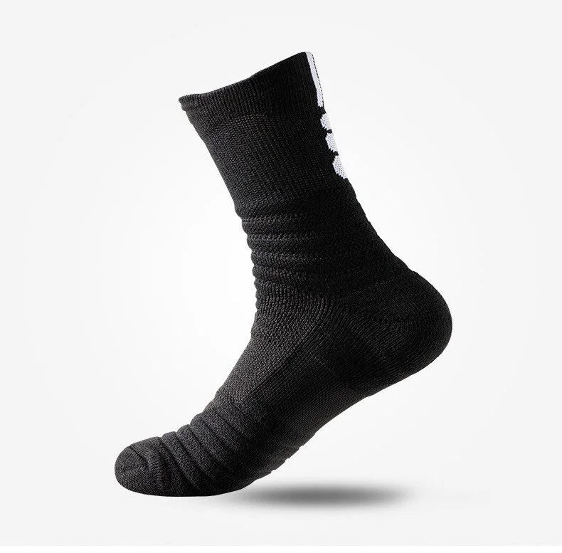 3 Pairs Anti-Slip Football Socks Men Sock Short Long Tube Soccer Basketball Sport Breathable Deodorous 39-45 Running Hiking