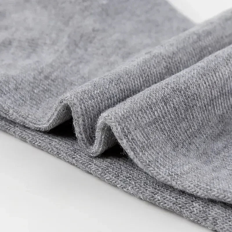 5/10 Pairs Unisex Ankle Socks Solid Color Black White Gray Cotton Deodorant Breathable Running Sports Socks New Spring Summer