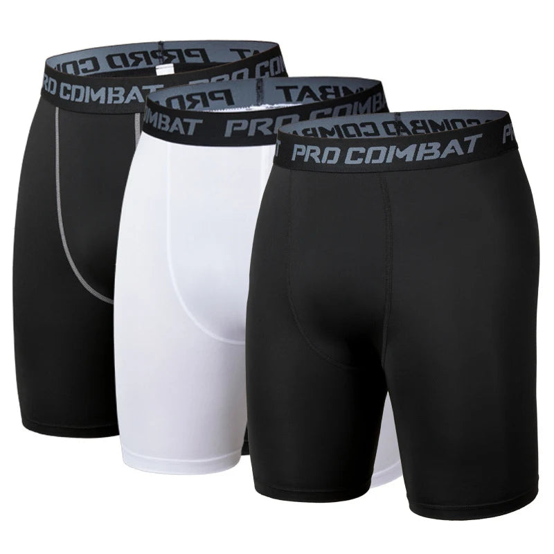 Legging Sport Homme, Short de base, Séchage Rapide, Fitness, Course à Pied, Athlétisme, Entraînement de Basketball, Compression