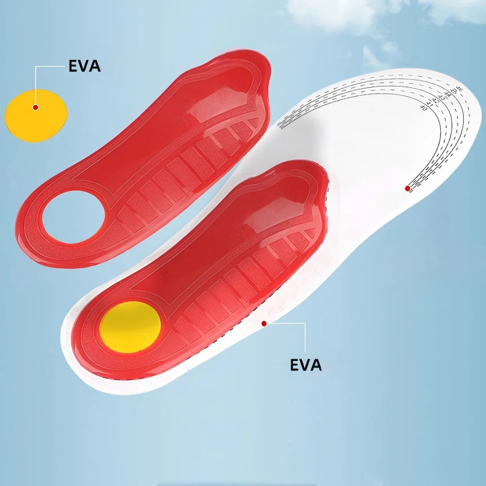 Orthotic Insole Arch Support Flatfoot Orthopedic Insoles For Feet Ease Pressure Of Air Movement Damping Cushion Padding Insole