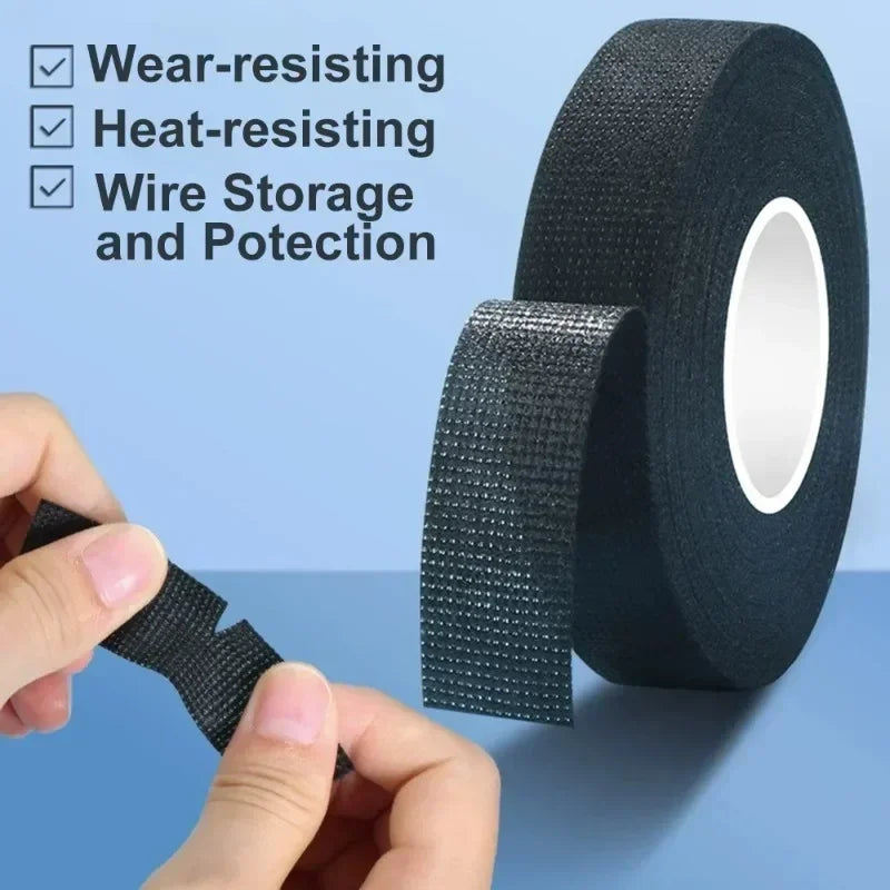 9/15/25/32/50MM Tape Car Engine Compartment Car with High Temperature Resistance Insulation Flame Retardant Electrical Tape