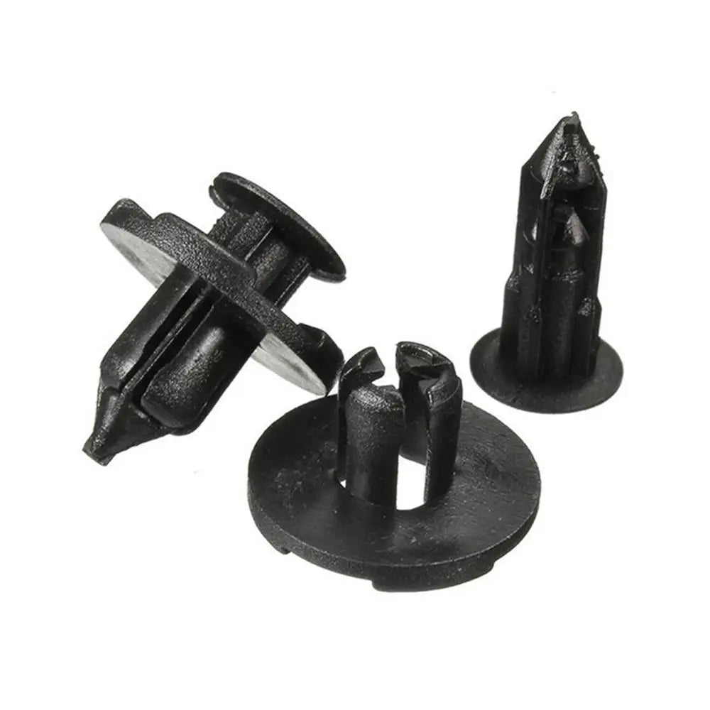 50/100/200PCS Auto Bumper Clips Fender Push 8mm Rivet Retainer Plastic Car Fastener Clip Universal Car Rivet Fasteners