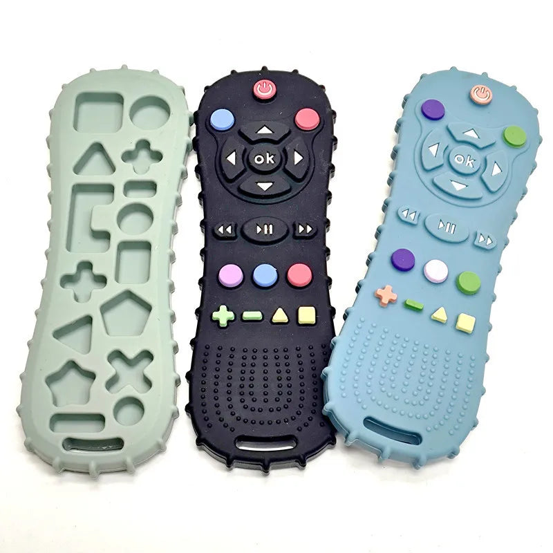Neues Baby-Beißspielzeug, Gamecontroller-Form, Silikon-Beißspielzeug für Babys 6-12 Monate, Geschenke, Sensorisch, Pädagogisch