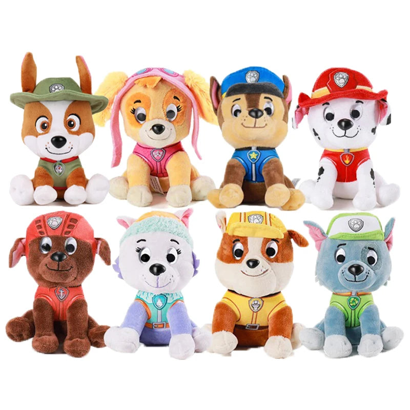 Genuine Paw Patrol 9kinds Chase Skye Everest in Signature Snow Rescue Uniform 6" 15.2cm Anime Doll Plush Toy Children Gift - Shoppiline