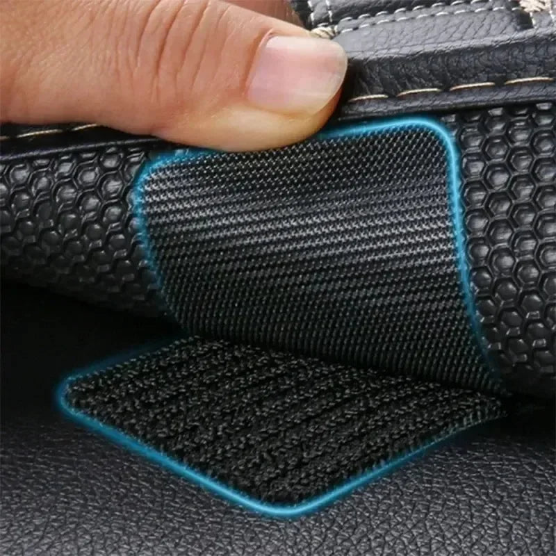 Carpet Fixing Stickers Double Faced High Adhesive Car Carpet Fixed Patches Home Floor Foot Mats Anti Skid Grip Tapes Magic Tape