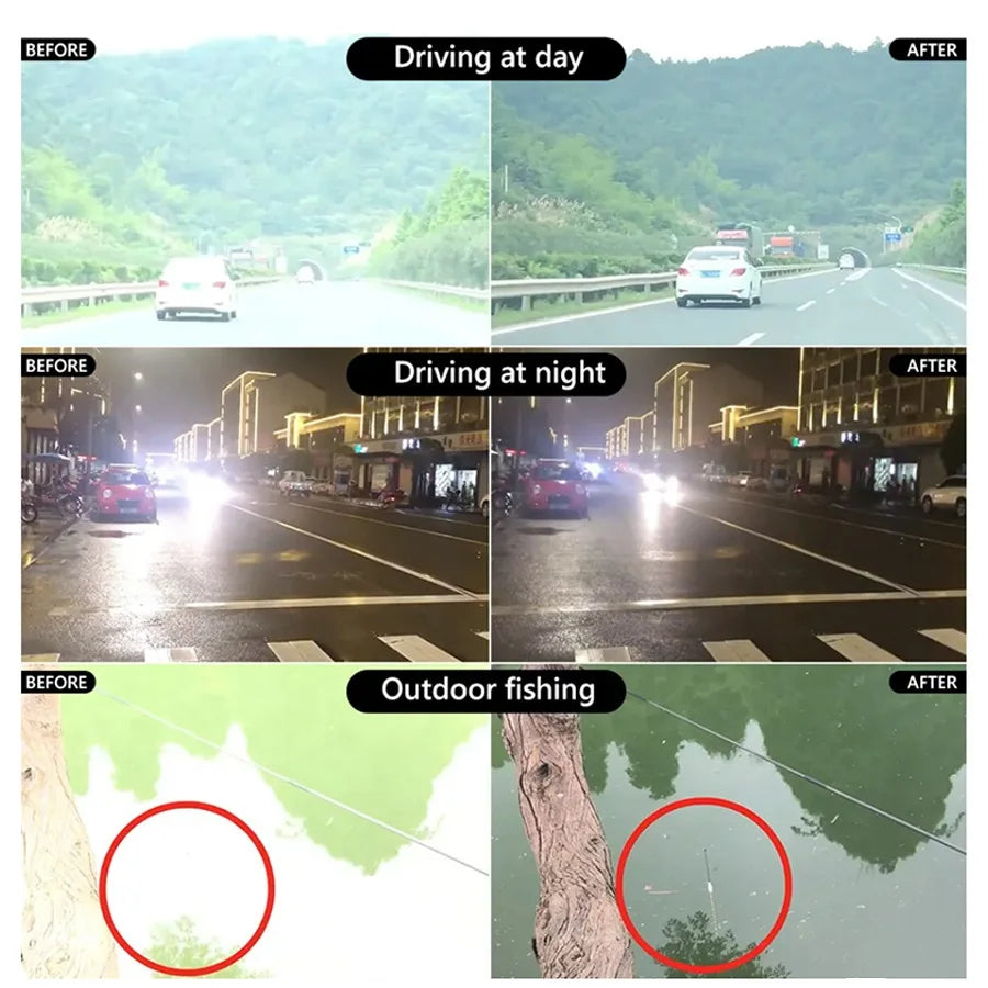 Men Photochromic Polarized Sunglasses Driving Fishing Chameleon Glasses Change Color Sun Glasses Day Night Vision Eyewear