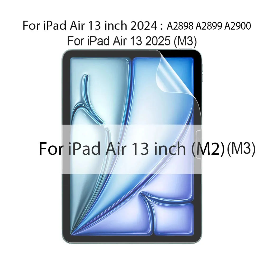 Like Paper Film Screen Protector For iPad Air 11 M3 A16 Pro 12.9 13 M4 M5 Air 3 4 5 10th 9th 8th Generation Mini 6 7 Accessories