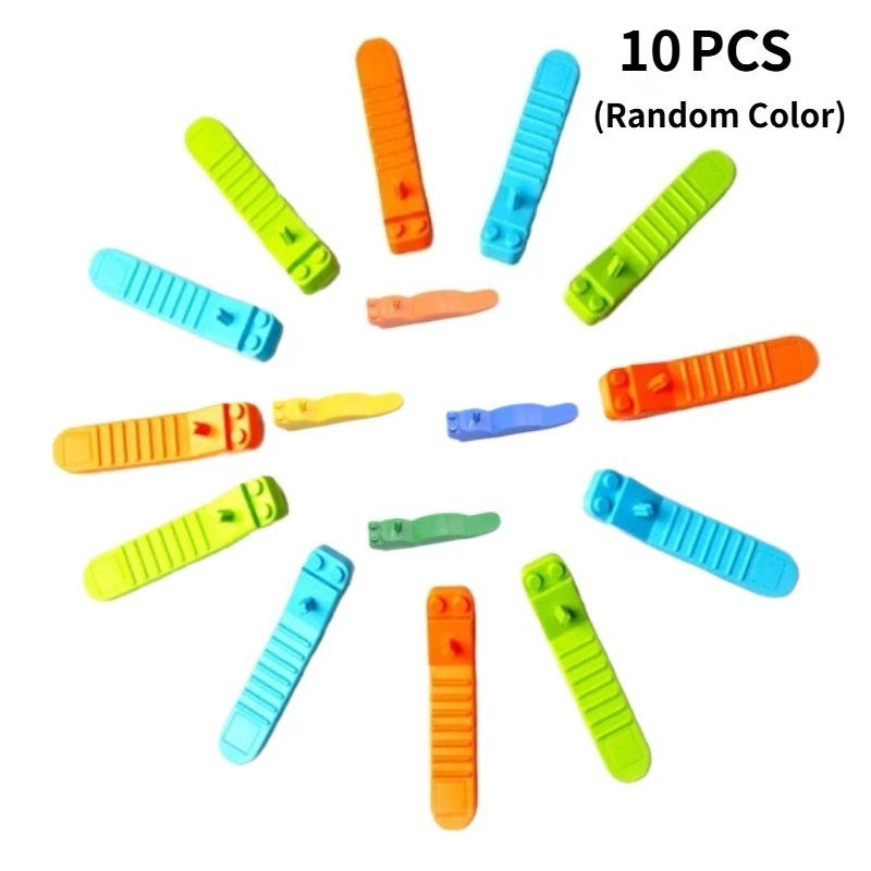 MOC Educational Building Blocks: Creative Construction Kit with Base Plate and Assembly Tool for Educational Puzzle Toys